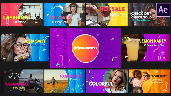 Colorful Slideshow | After Effects - Videohive 28828314 Download