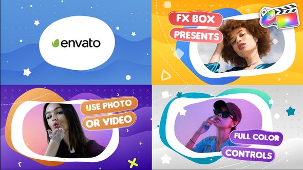 Colorful Slideshow | FCPX - Videohive 33043045 Download