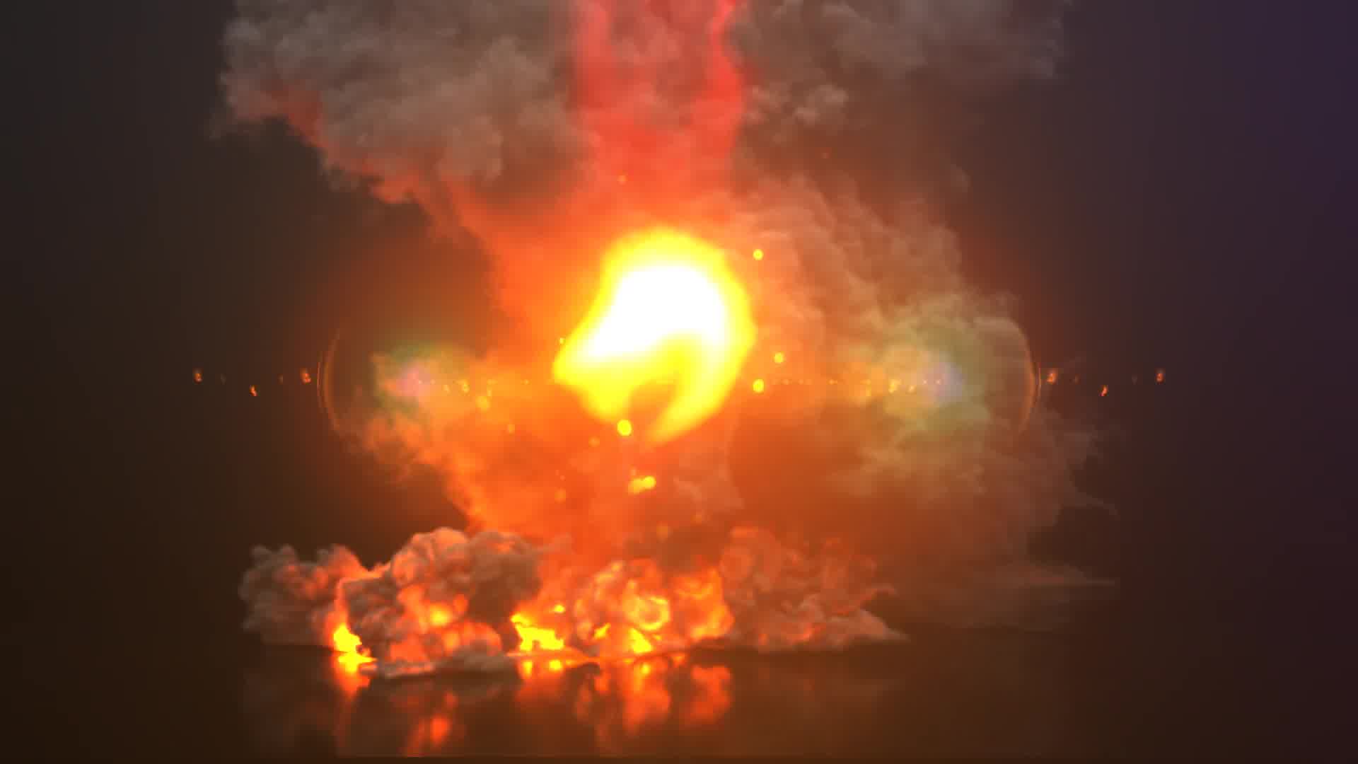Colorful Smoke & Fire Explosion Logo Videohive 36217694 After Effects Image 9