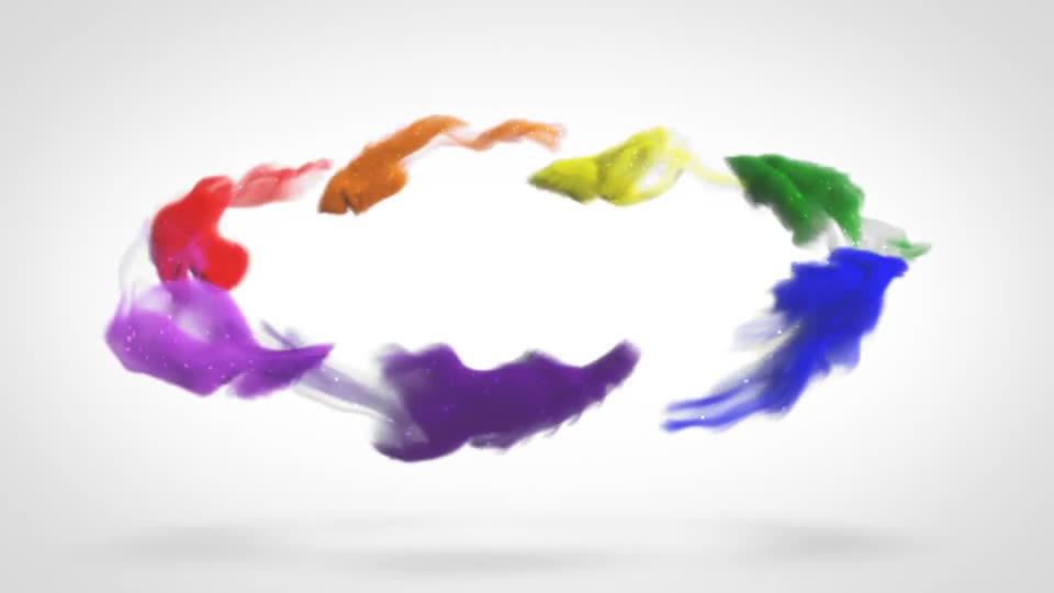 Colorful Smoke Logo Reveal II Videohive 20010100 After Effects Image 1