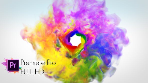 Colorful Smoke Logo Reveal Premiere Pro - Download Videohive 22032160