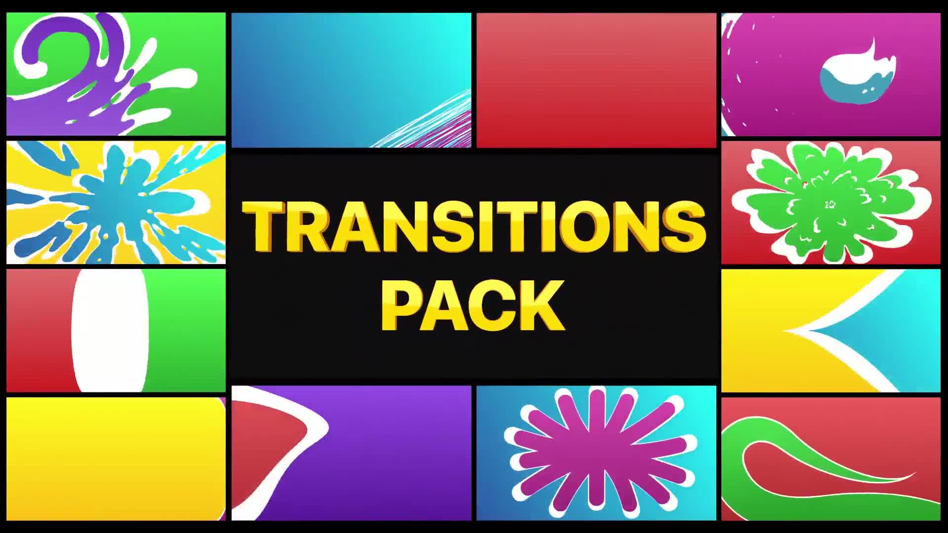 Colorful Smooth Transitions | Premiere Pro MOGRT Videohive 27230693 Premiere Pro Image 1