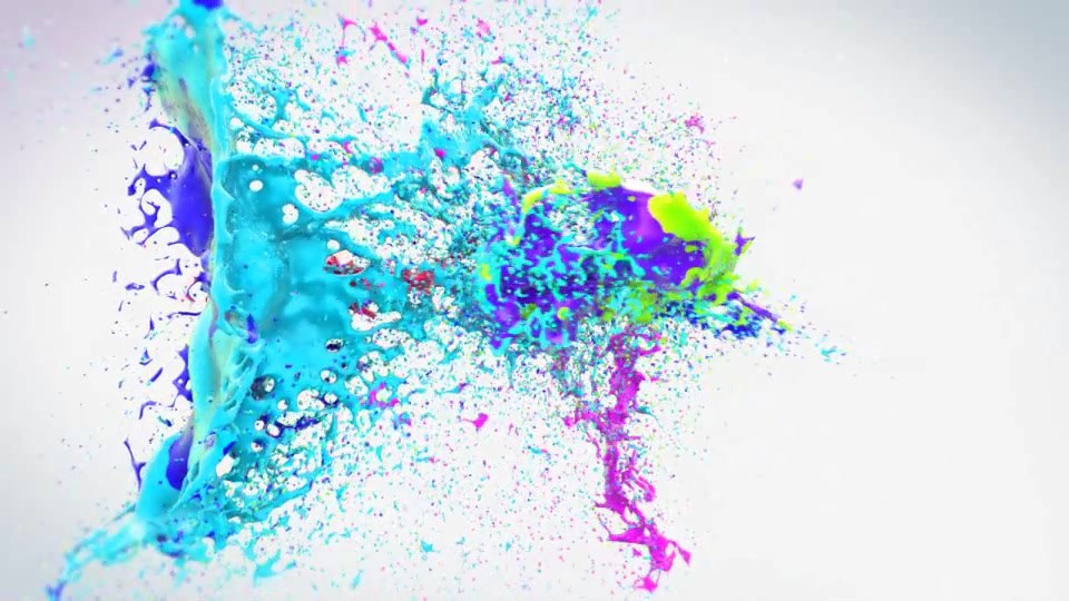 Colorful Splash Logo - Download Videohive 18279130