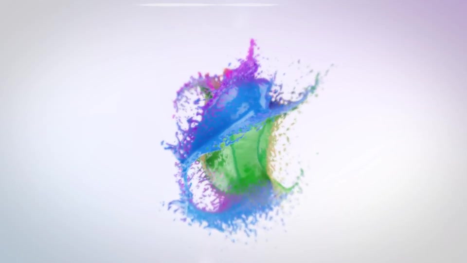 Colorful Splash Logo Reveal - Download Videohive 13335022