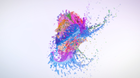 Colorful Splash Logo Reveal - Download Videohive 13335022