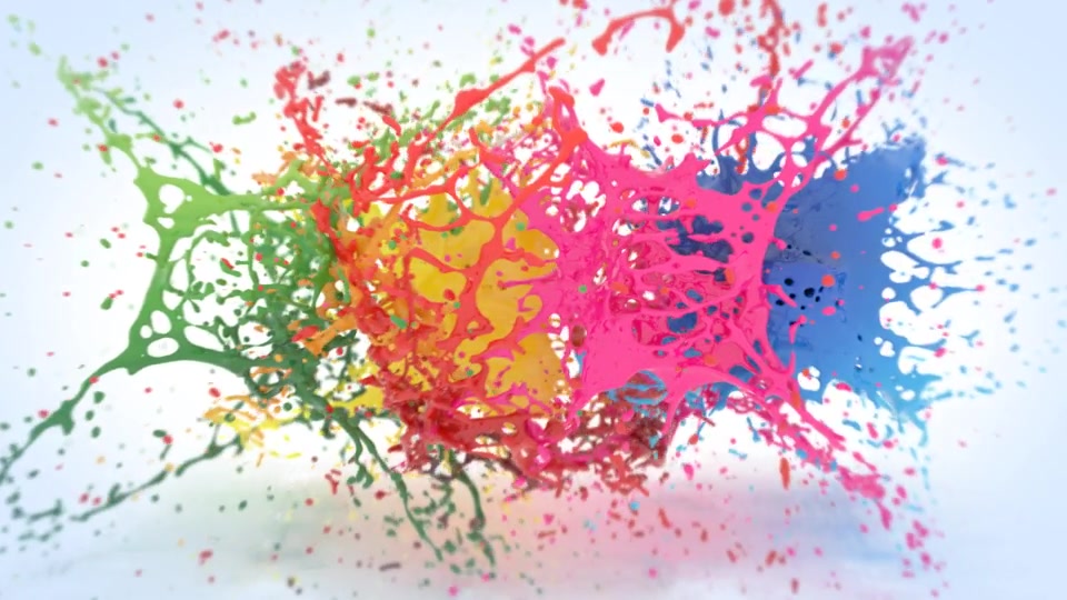 Colorful Splatter Logo Reveal Videohive 26797773 After Effects Image 2