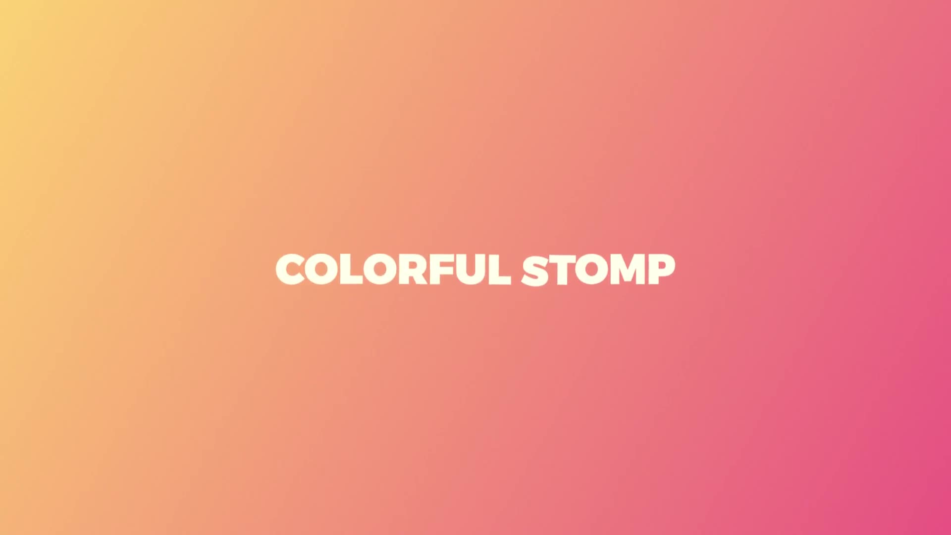 Colorful Stomp - Download Videohive 22939283
