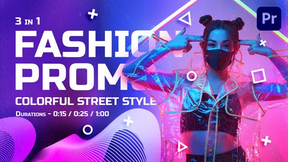 Colorful Street Style Fashion Promo | Mogrt - 29593243 Download Videohive