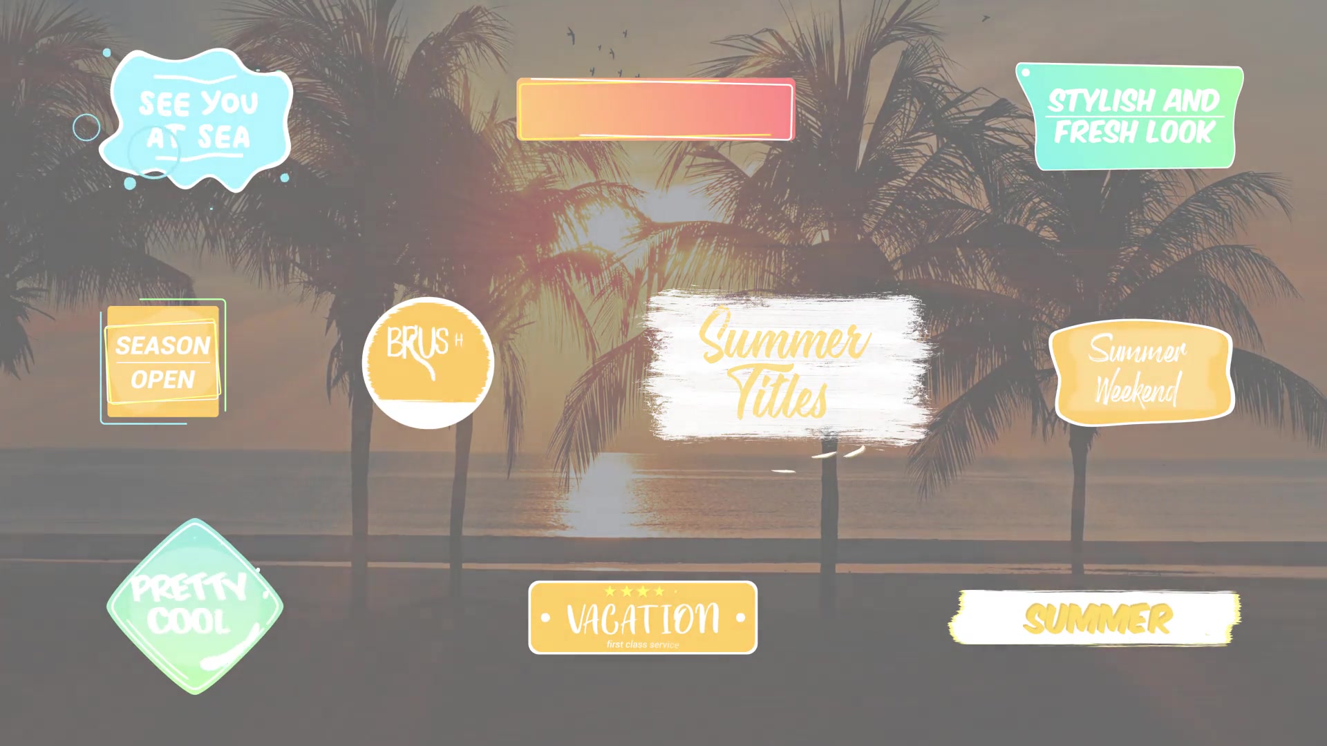 Colorful Summer Titles | FCPX Videohive 28142377 Apple Motion Image 12