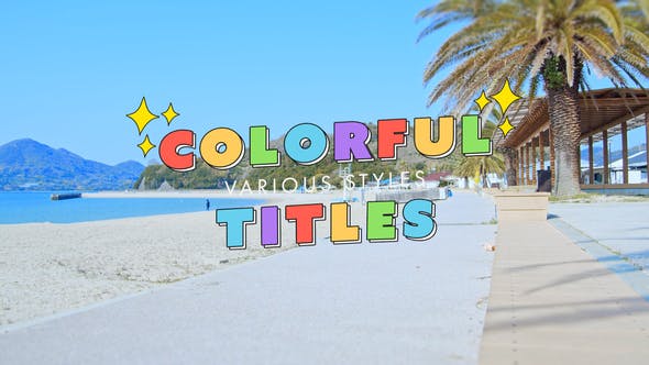 Colorful Title - Videohive Download 40085472