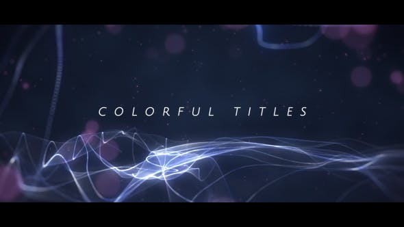 Colorful Titles - 19680342 Videohive Download
