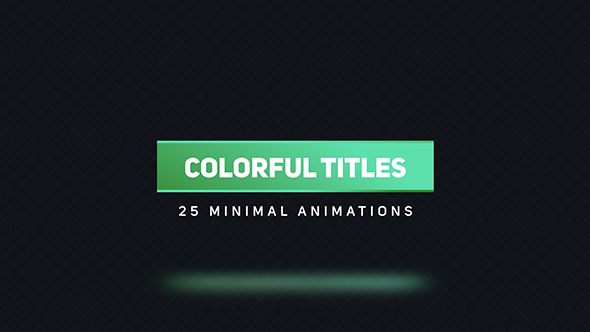 Colorful Titles 2 - Download Videohive 16618113