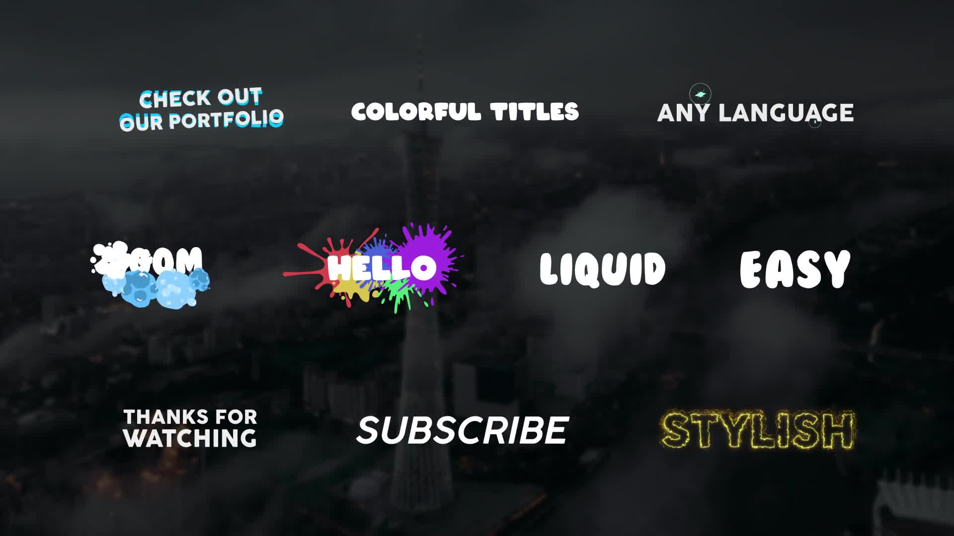 Colorful Titles | After Effects Videohive 31343988 After Effects Image 1