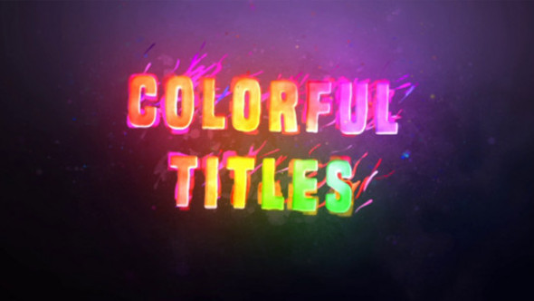 Colorful Titles - Download Videohive 20198053