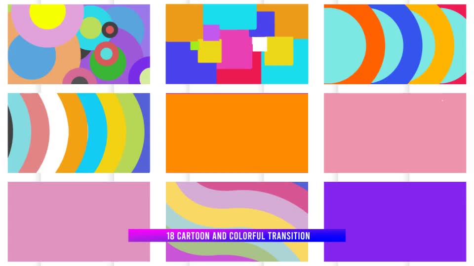 Colorful Transition Pack Videohive 28485748 After Effects Image 1