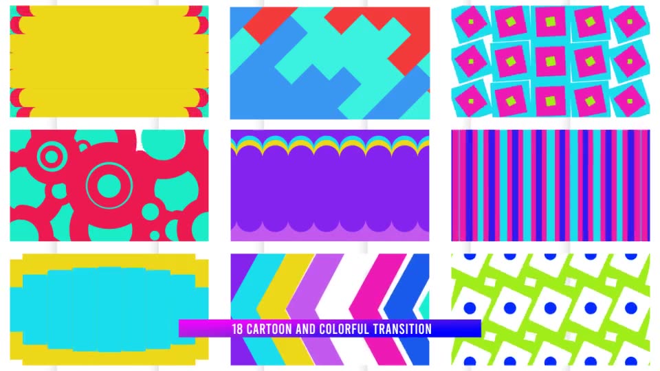 Colorful Transition Pack Videohive 28485748 After Effects Image 2