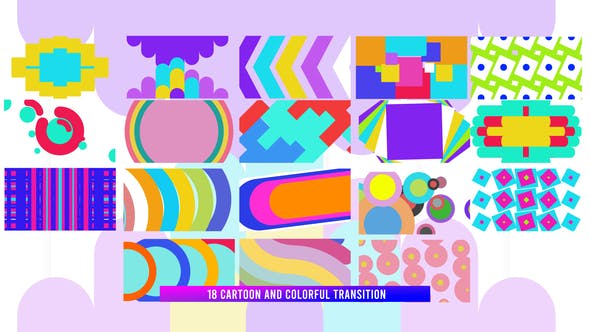 Colorful Transition Pack - Download Videohive 28485748