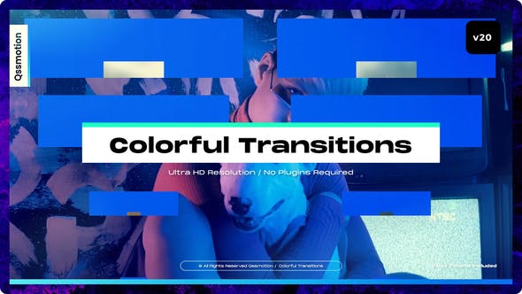 Colorful Transitions - Videohive 35973372 Download