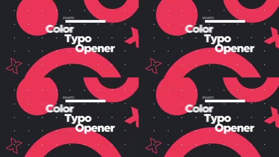 Colorful Typo Opener Videohive 29593043 After Effects Image 1
