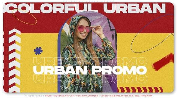 Colorful Urban Promo - Videohive 32194735 Download