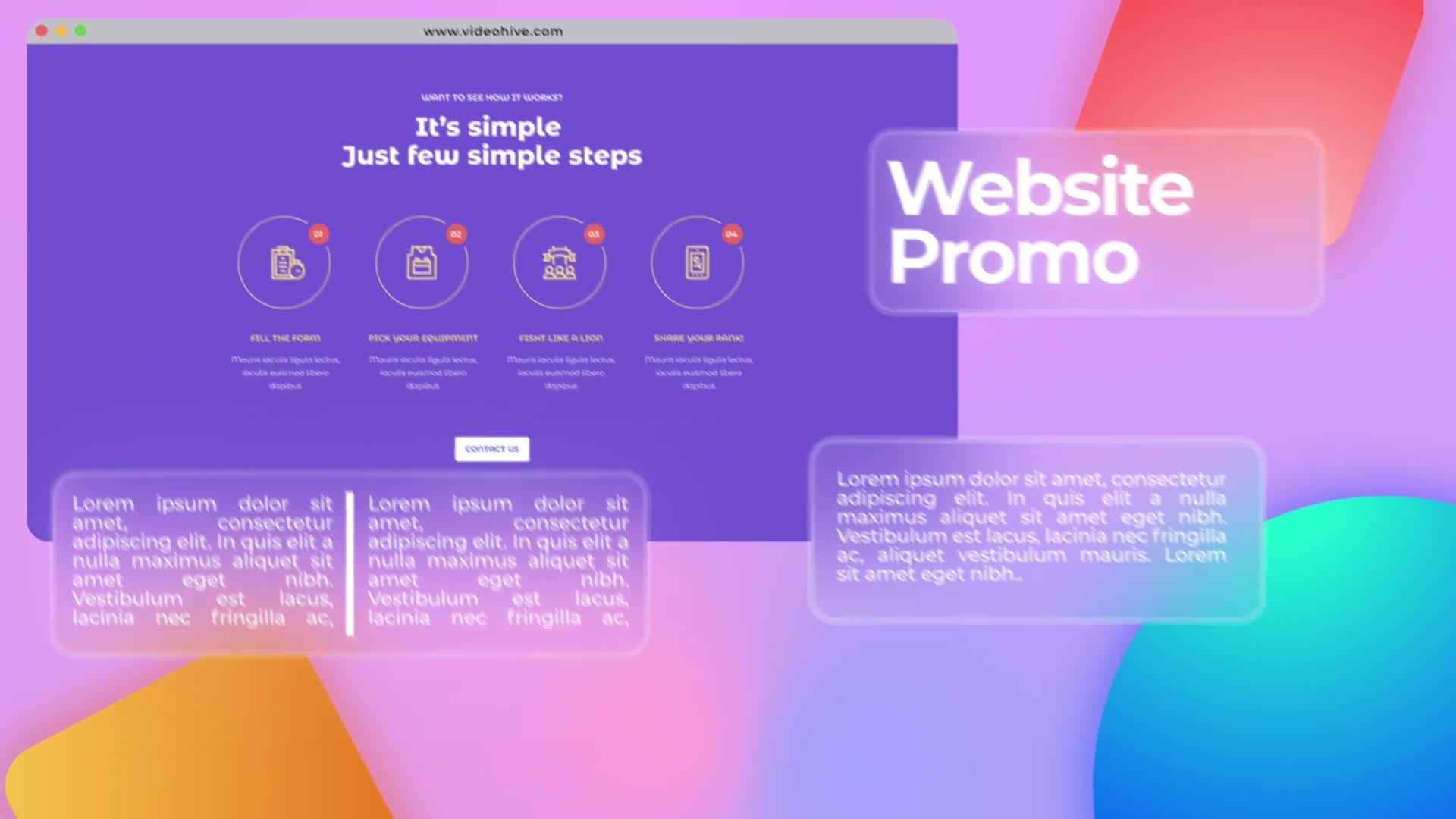 Colorful Website Promo Videohive 30261111 After Effects Image 7