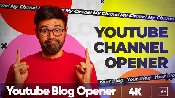 Colorful Youtube Blog Opener - Download 36721127 Videohive