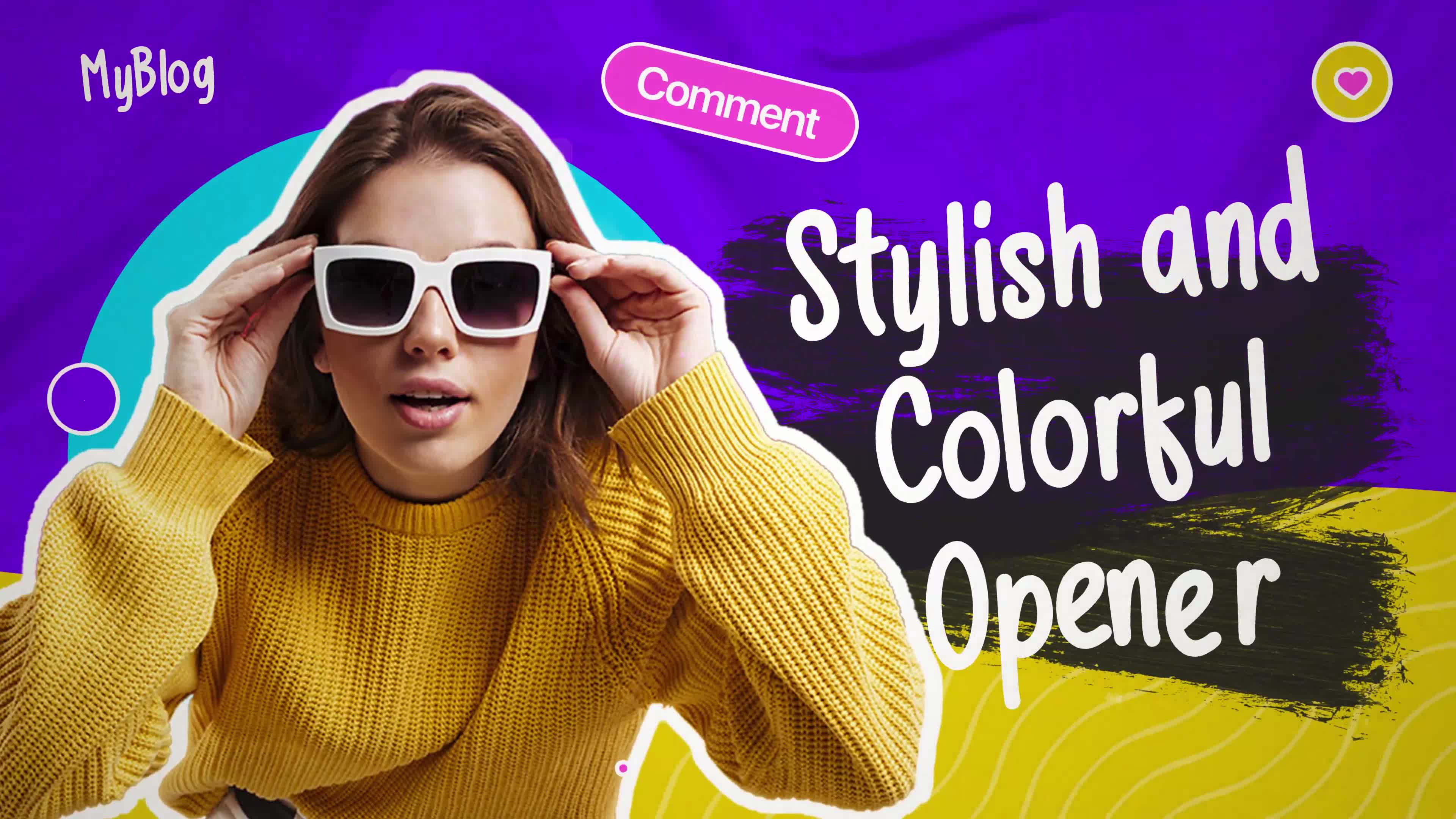 Colorful Youtube Opener_MOGRT Videohive 34662289 Premiere Pro Image 4