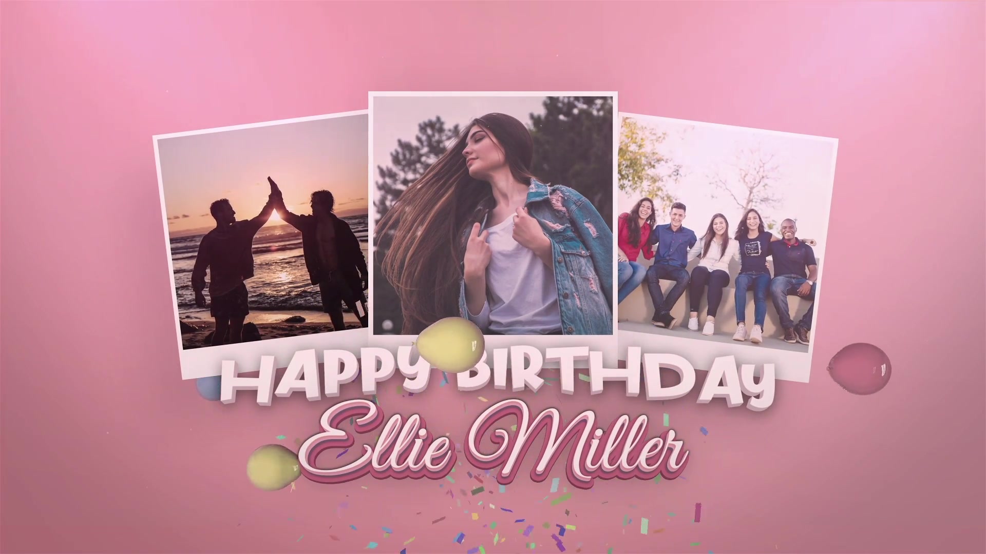 Colorfull Birthday Wishes Videohive 33931034 After Effects Image 2
