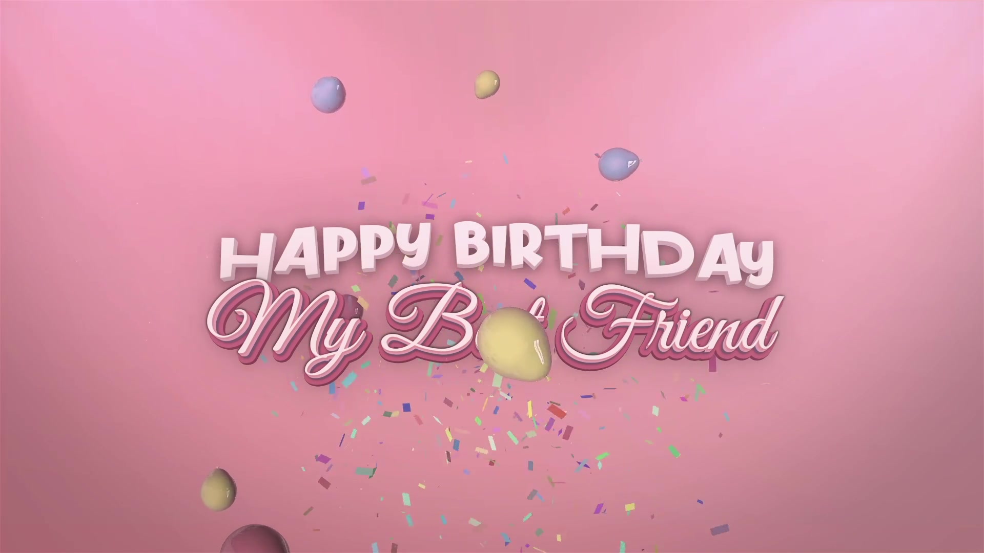 Colorfull Birthday Wishes Videohive 33931034 After Effects Image 9