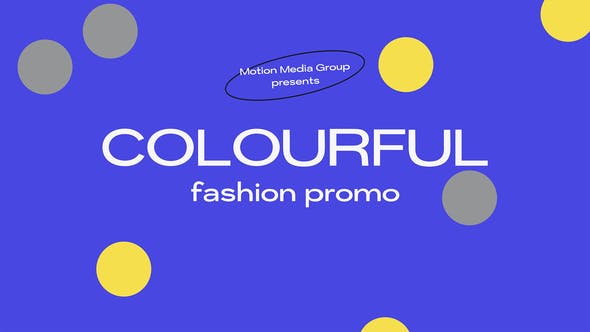Colorfull Fashion Promo - Videohive Download 29825656