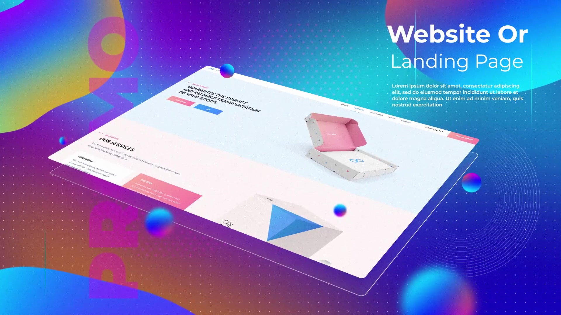 Colorfull Modern Web Promo Videohive 34194115 After Effects Image 3
