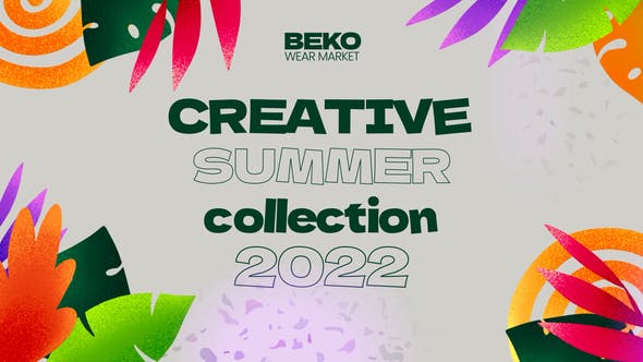 Colorfull Summer Collection Promo - Videohive Download 38603590
