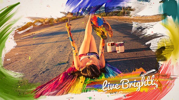 Colors Of Life Colorful Slideshow - Videohive Download 21555379
