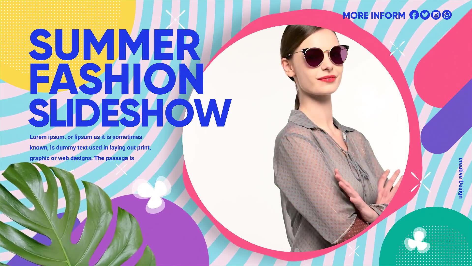 Colors of Summer Fashion Slideshow Videohive 25921832 After Effects Image 2