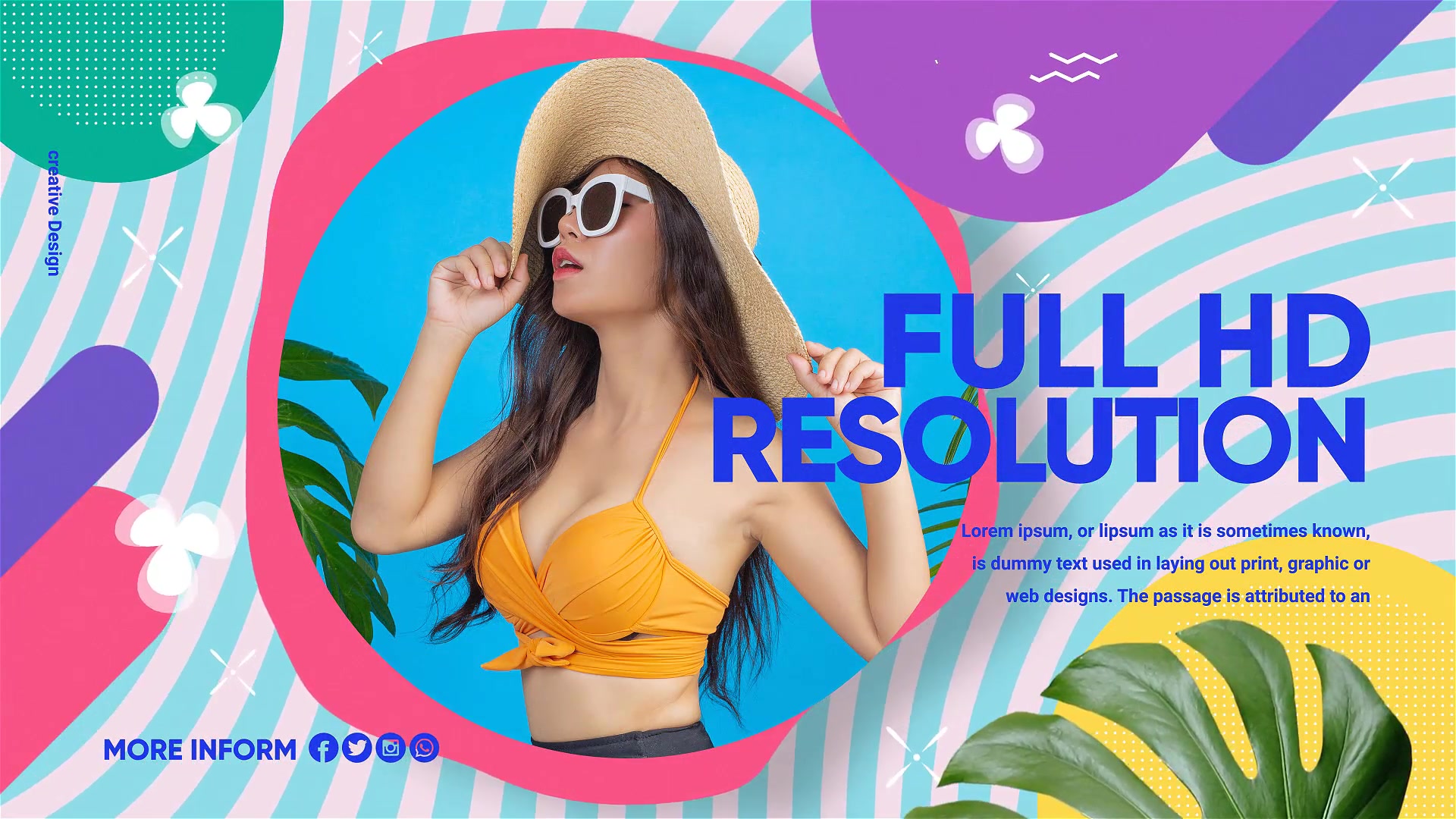 Colors of Summer Fashion Slideshow Videohive 25921832 After Effects Image 4