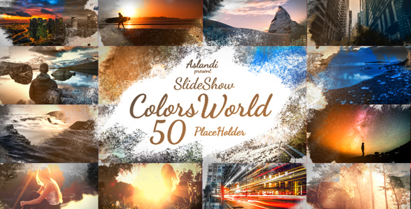 Colors World Ink Slideshow - Download Videohive 13961755