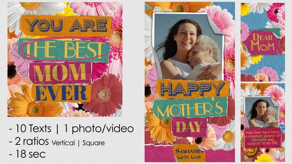 Colourful Mother Day - Download Videohive 44686045