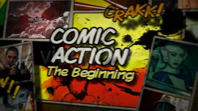 Comic Action The Beginning - Download Videohive 4098573