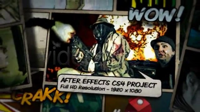 Comic Action The Beginning - Download Videohive 4098573