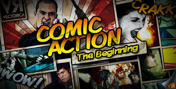 Comic Action The Beginning - Download Videohive 4098573