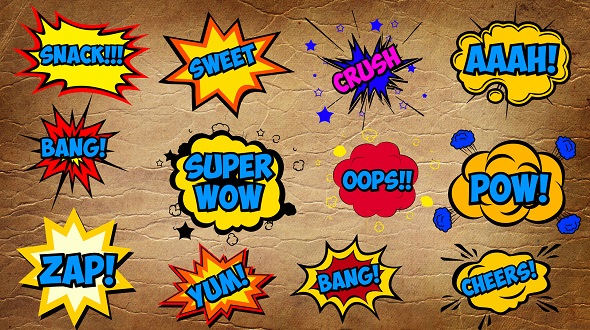 Comic Bubbles - Download Videohive 17780522