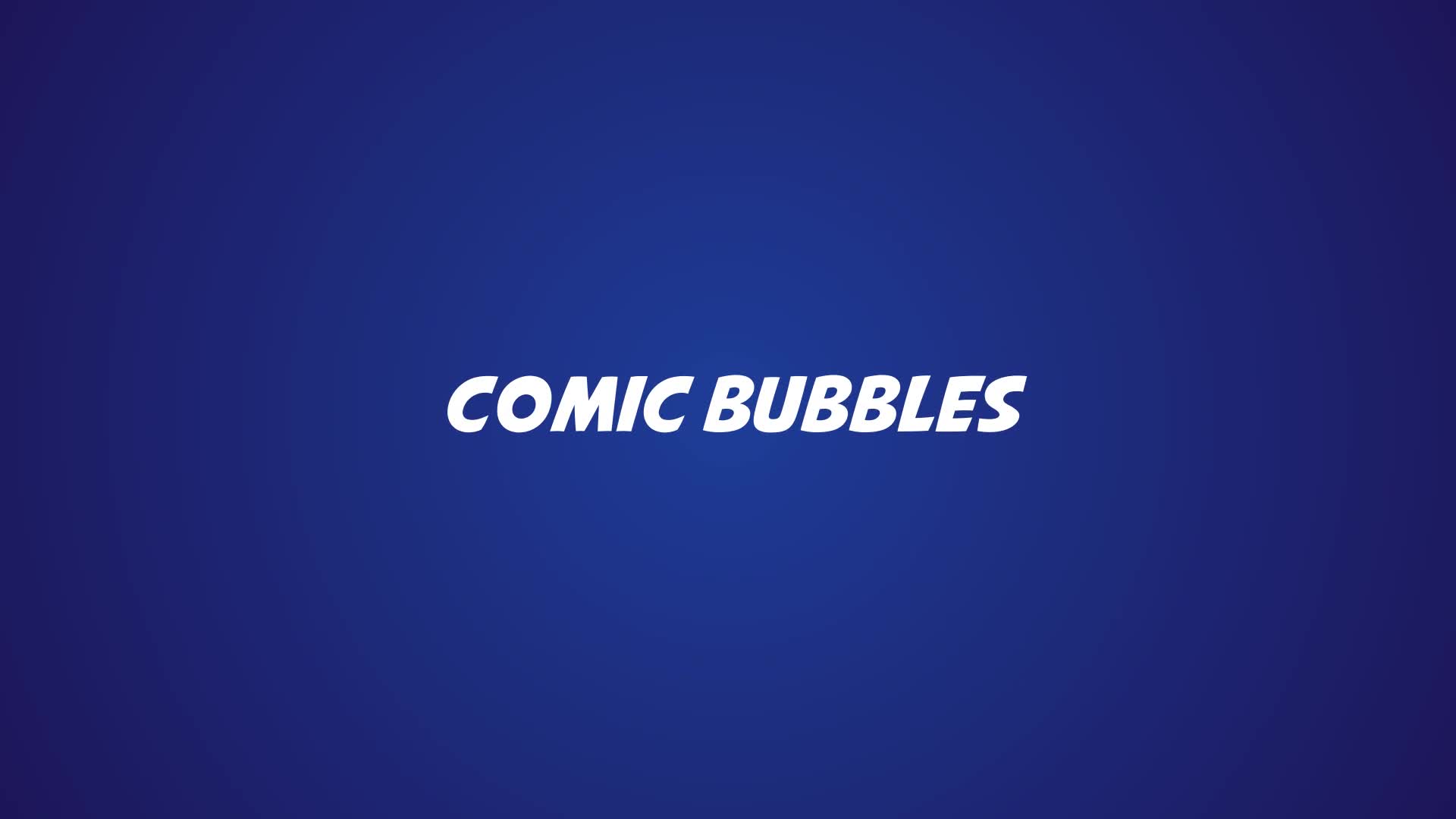 Comic Bubbles | Essential Graphics Videohive 34762409 Premiere Pro Image 1