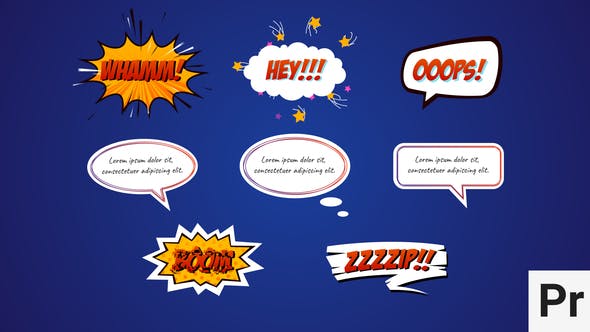 Comic Bubbles | Essential Graphics - Videohive 34762409 Download