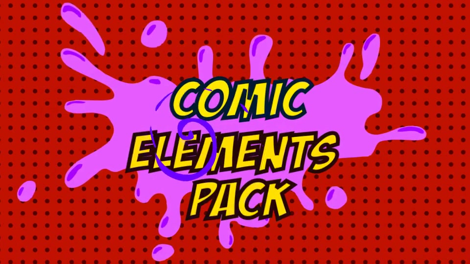 Comic Element Pack - Download Videohive 16933861