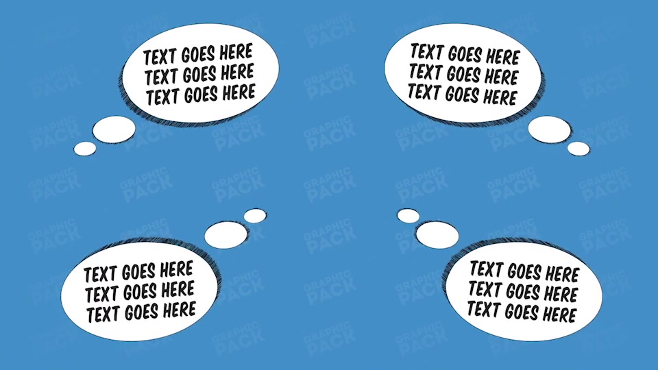 Comic FX / Speech Bubbles Graphic pack - Download Videohive 18195071
