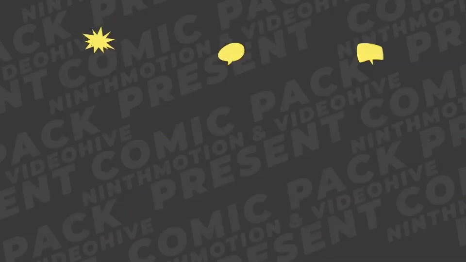 Comic Pack Videohive 21555561 After Effects Image 7