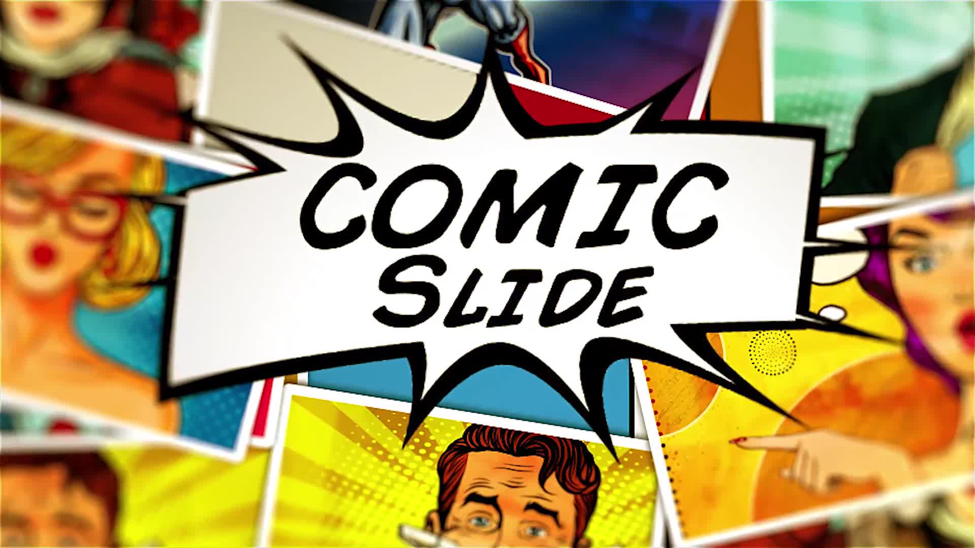Comic Slide Fast Download 24801478 Videohive After Effects