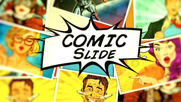 Comic Slide Premiere Pro - Download 33778068 Videohive