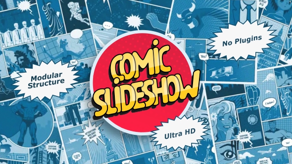 Comic Slideshow - Download Videohive 21458557