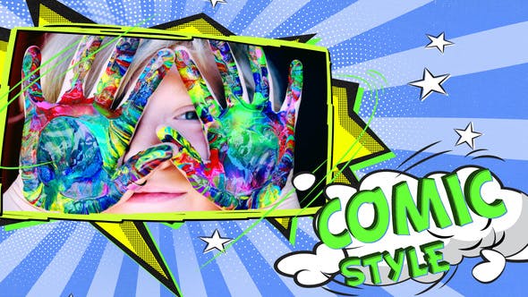 Comic Style Slideshow - Videohive 38500177 Download